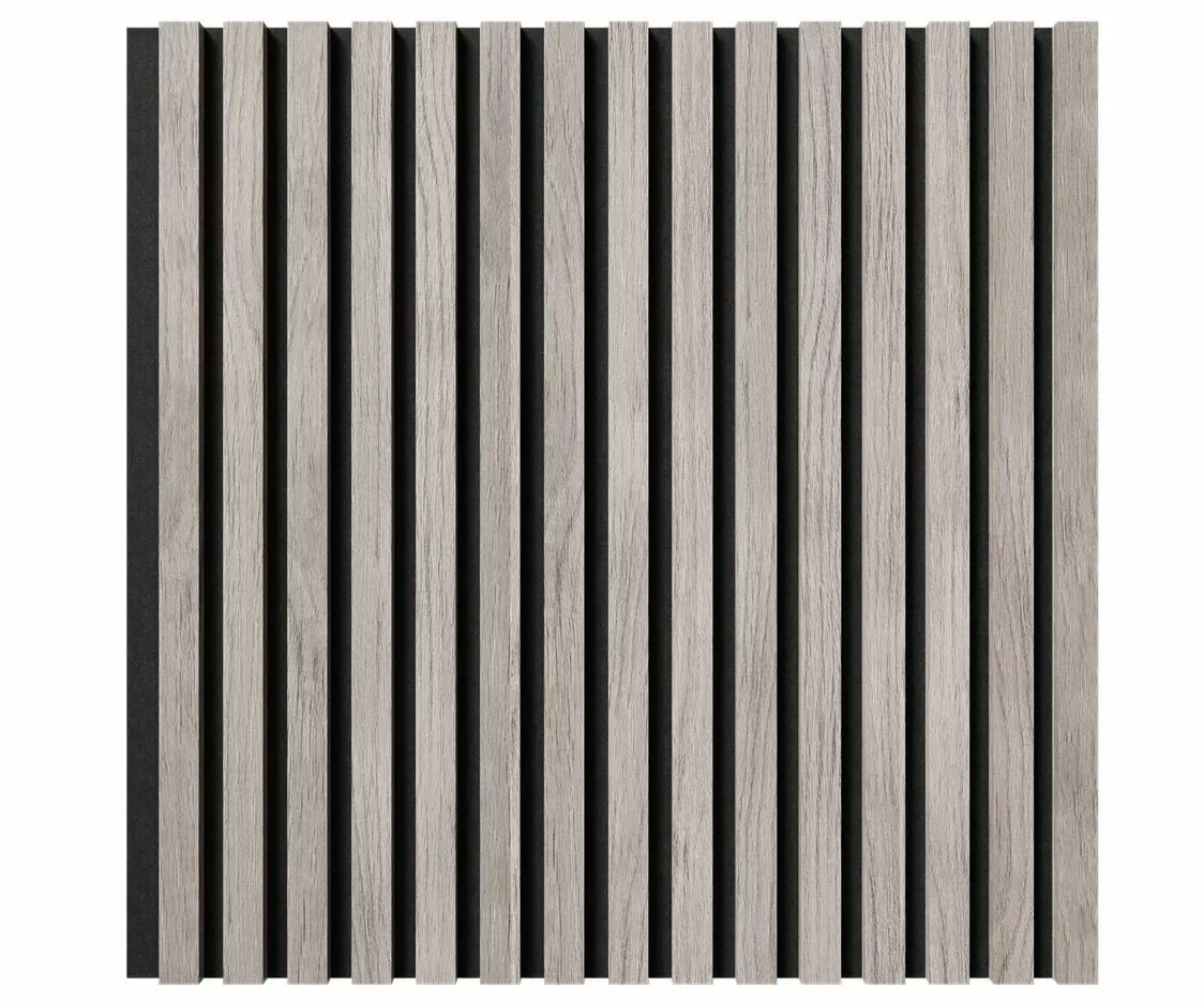 МДФ стеновая панель акустическая Cosca Decor Сканди Дуб Старинный Светло-серый черный войлок 600×600×19 МДФ стеновая панель акустическая Cosca Decor Сканди Дуб Старинный Светло-серый черный войлок 600×600×19